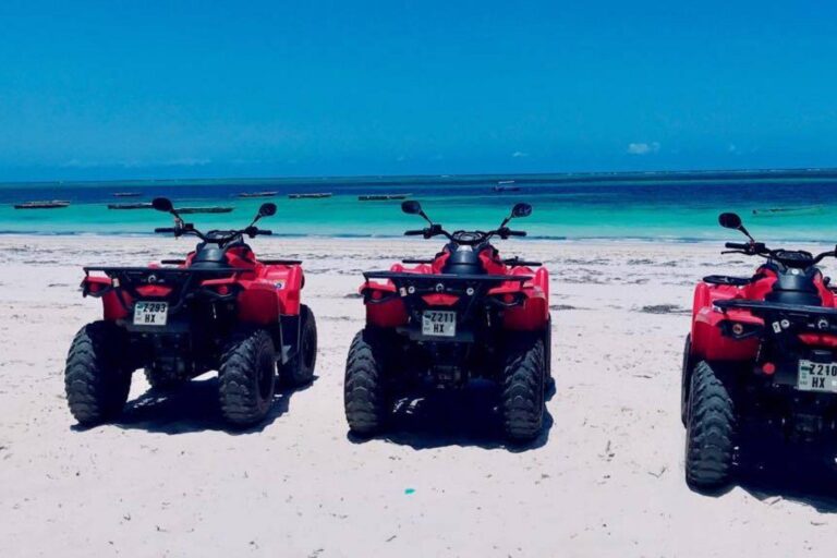 Half-Day – Zanzibar Quad Bike: ATV Village Tour